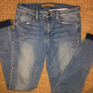 Joe's mid-rise skinny jeans